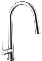 Смеситель SOUL для кухни с выдвижным изливом LM6001C, хром**