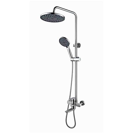 Душевая система для ванны ALBA  AV7240S нержавеющая сталь AVRORA