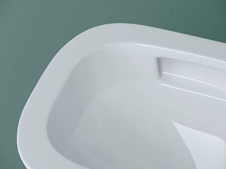 Унитаз UNION Rimless CN4009T [49*36.5*34] подвесной, торнадо, крышка/сиденье микролифт