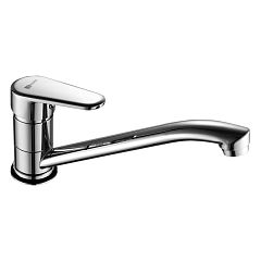 Смеситель POINT для кухни поворотный излив, хром LM0304C*