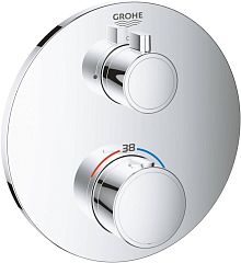 Термостат GROHTHERM для душа встраиваемый без подключения шланга 24075000