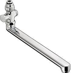 Излив длинный к смесителю для душа 14495000 хром