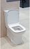 Унитаз S20 пристенный 61,5см  (9800B003-7205) с функцией биде, крышка/сиденье плавное закрытие*