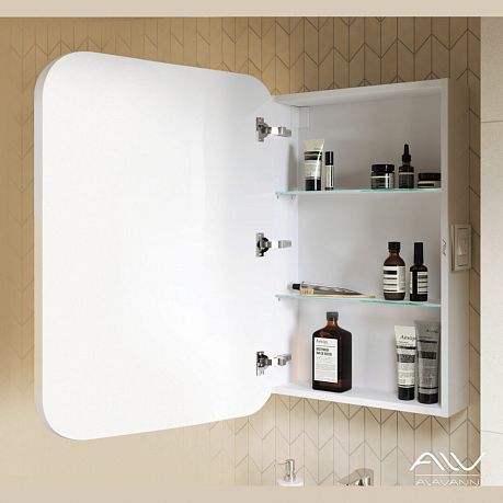 Зеркало-шкаф LANA 55, LED-подсветка