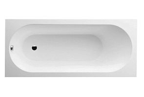 Ванна OBERON Solo [180x80x65], UBQ180OBE2V-01 ножки, белая, кварил Quaryl, вкл. сверло для перелива