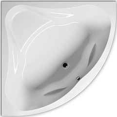 Ванна NEO (140*140) BC34 каркас, слив/перелив хром, фронт. панель*