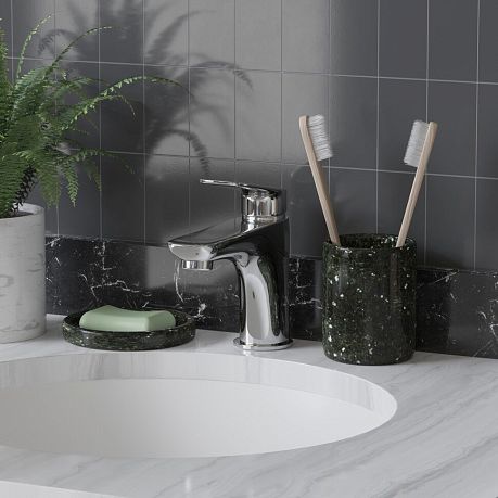 Смеситель LAGUNA для умывальника LACR205 без донного клапана, хром