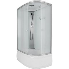 Душевая кабина Niagara ECO E120/80/40L/MT [120х80х215], высокий поддон, стекло матовое