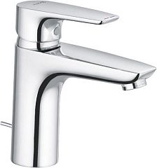 Смеситель PURE SOLID для умывальника h-100, хром (342920575)