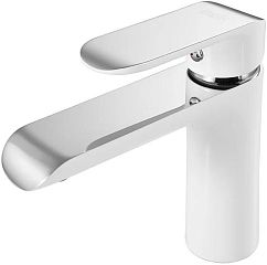 Смеситель CALIPSO для умывальника, хром/белый (CALSB00i01)