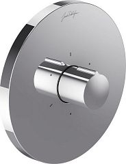 Переключатель ROUND встраиваемый 3 выхода E98735-CP, хром