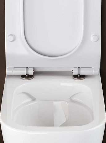 Унитаз NEW DAY Rimless CN3005 подвесной, крышка/сиденье микролифт