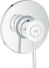 Смеситель BAUCLASSIC для душа скрытый монтаж, наружняя и внутренняя часть (29048000) *