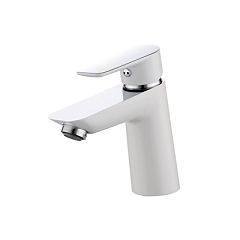 Смеситель CLOUD для умывальника, белый/хром (CLOSB00i01)
