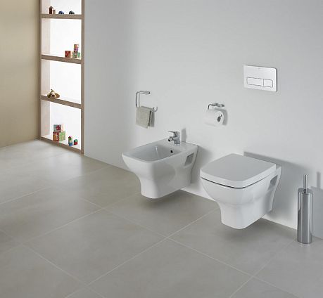 Биде STREET SQUARE [53*35] подвесное  05362