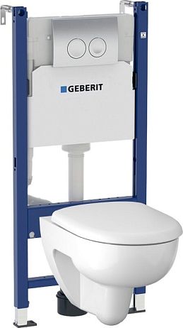 Комплект GEBERIT RENOVA Nr.1 500.124.2TC.R (458.124.21.1, 500.801.00.1)*