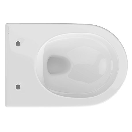 Унитаз OVO подвесной безободковый OVO0110 [525*360*320] , крышка/сиденье микролифт,белый глянцевый*