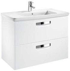 Тумба GAP [80*42] белый глянц (тумба ZRU9302877 ) без умывальник *