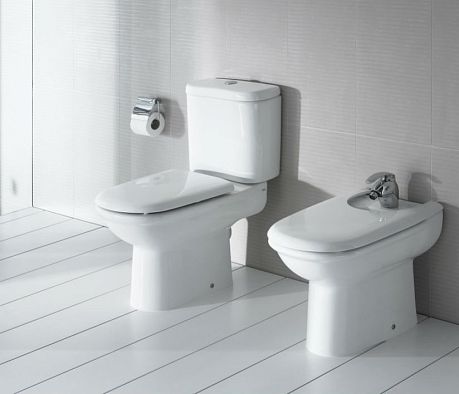 Унитаз GIRALDA (342466, 341469, ZRU9000047) крышка/сиденье плавное закрытие