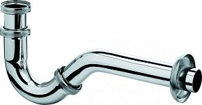 Сифон KLUDI 1 1/4" 32 трубчатый 1031105-00, хром*