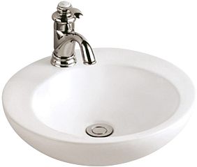 Умывальник BB3096 [d45] накладной, с отверстием для смесителя**