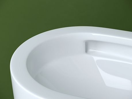 Унитаз ULMA Rimless CN4006T [49*36.5*36] подвесной, торнадо, крышка/сиденье микролифт