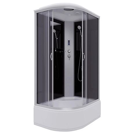 Душевая кабина Niagara Classic NG-2510-14RP [120х80х215] высокий поддон 40см, стекло тонированное