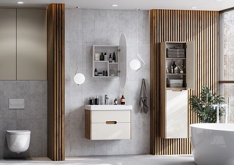 Зеркало-шкаф ОЛИВИЯ 55 1A254502OL010