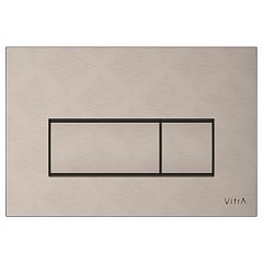 Накладная панель ROOT SQUARE 740-2395 для унитаза, никель*