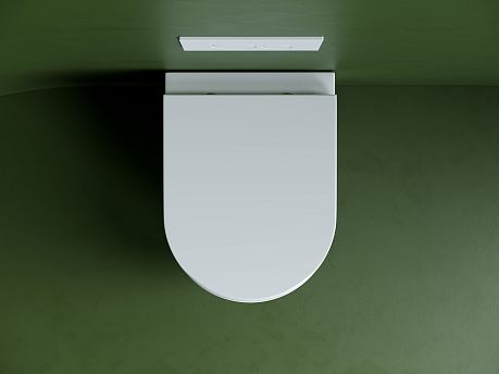 Унитаз ULMA Rimless CN4006T [49*36.5*36] подвесной, торнадо, крышка/сиденье микролифт