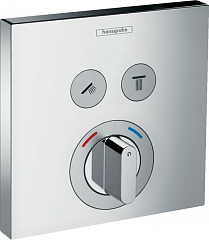 Смеситель SHOWER SELECT для душа 2 потребителя (наружняя часть) 15768000 хром