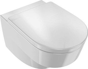 Унитаз ODEON RIVE GAUCHE безободковый EDR102-00, крышка/сиденье E24888-00*