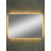 Зеркало TREZHE LED [100*70] с бесконтактным сенсором, тёплая подсветка (ЗЛП316)