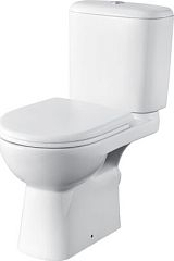 Унитаз ACCESS напольный, горизонтальный выпуск, крышка/сидение микролифт (34P23800Y)*