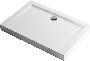 Поддон FORMA COMPACT [120*80] белый, с ножками, с сифоном 90 (BREX.FOR128WHC)
