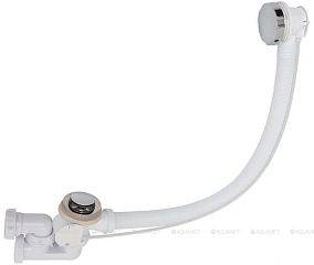 Слив-перелив V55R 70 см для ванны, хром (264949), AQUANET*