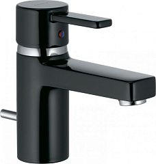 Смеситель ZENTA для умывальника 382508675 чёрный/хром д/кл 137мм?