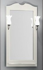 Зеркало ТИБЕТ 50 нагал, светильники хром