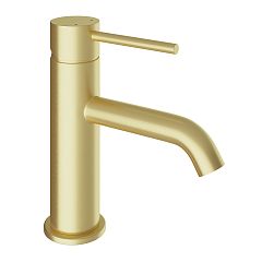 Смеситель CANO для умывальника M CAN0250, шлифованное золото