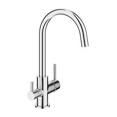 Смеситель ASSISTENTE для кухни с подключением к фильтру с питьевой водой ASI0100, хром