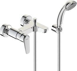 Смеситель VIDIMA BALANCE для ванны хром BA267AA с аксессуарами