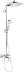 Душевой гарнитур CROMETTA E 240 1 jet Showerpipe, со смесителем, хром 27284000*