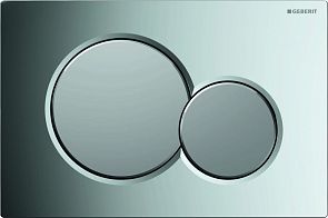 Накладная панель GEBERIT SIGMA 01 115.770.KA.5 пластик, хром глянцевый/хром матовый*