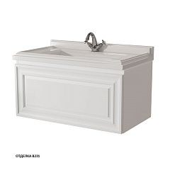 Тумба PONZA подвесная 13516-B231 90 см с умывальником UV-90* 90.4/ 51/ 53.2