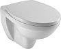 Унитаз PATIO (EDV102-00, 70021-00) подвесной, безободковый, крышка/сиденье New Patio микролифт