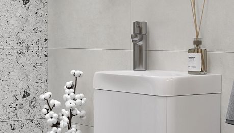 Тумба BIO 40 Maxi [39.2*65*21.7] белый, с умывальником Bio 40