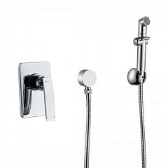 Смеситель БЕЛЛАРИО с гигиеническим душем, встраиваемый, хром (LM6819C)*