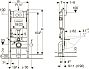 Комплект GEBERIT RENOVA Nr.1 500.124.2TC.R (458.124.21.1, 500.801.00.1)*