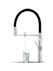 Смеситель KITCHEN для кухни с подключением фильтра,с магнитным держат. 898801МС хром