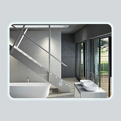 Зеркало VLM-2I800 LED [800*550] выключатель-датчик движения